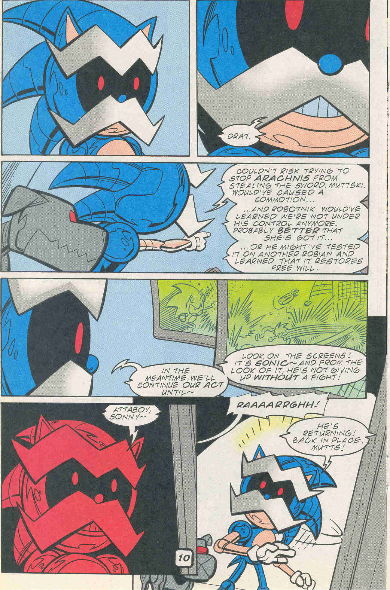 Sonic - Archie Adventure Series February 2001 Page 10